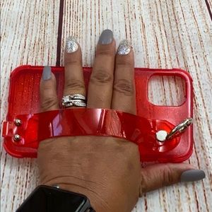 NWOT Red IPhone 11 Holder Case